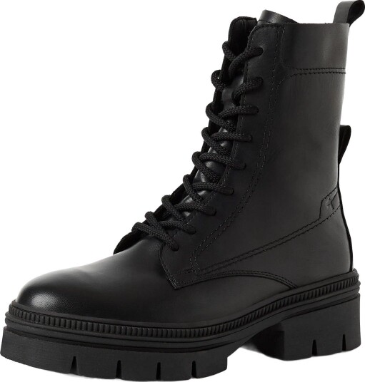 Tamaris Women Boots BLACK LEATHER 37 Tamaris Women Boots BLACK LEATHER 37