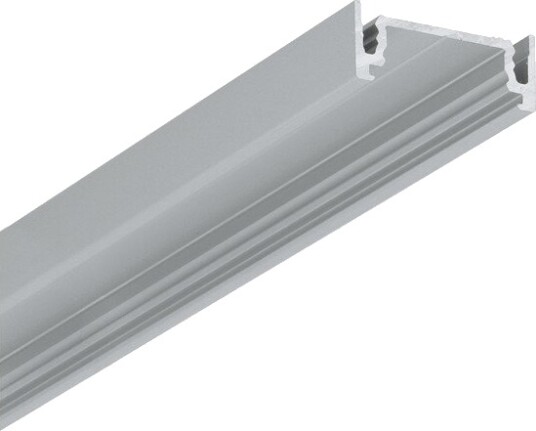Topmet 2m aluprofil SURFACE14.V2 EE7F/Y Anodisert påbygging LED skinne