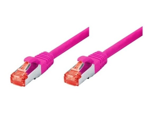 Tecline 0.25M Cat6 Rj-45 0,25 M Cat6 S/Ftp (S-Stp) Rj-45 Rj-45 Fiolblå