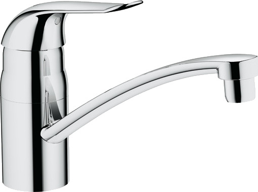 Grohe Euroeco spesifikasjon ettgreps kjøkkenkran Krom
