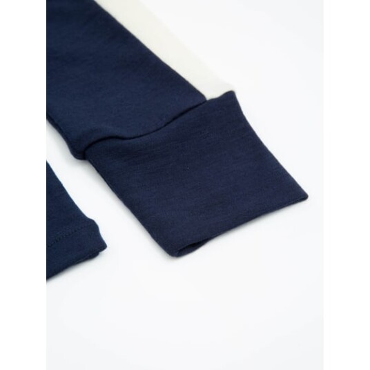 WoolLand Ål Merino Half-Zip Junior Blue Ink 170 WoolLand Ål Merino Half-Zip Junior Blue Ink 170