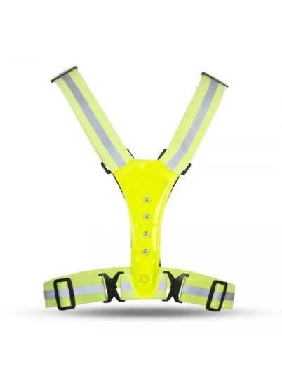 Pro Sport LED-refleksvest for løping og sykling - Økt synlighet og sikkerhet Pro Sport LED-refleksvest for løping og sykling - Økt synlighet og sikkerhet