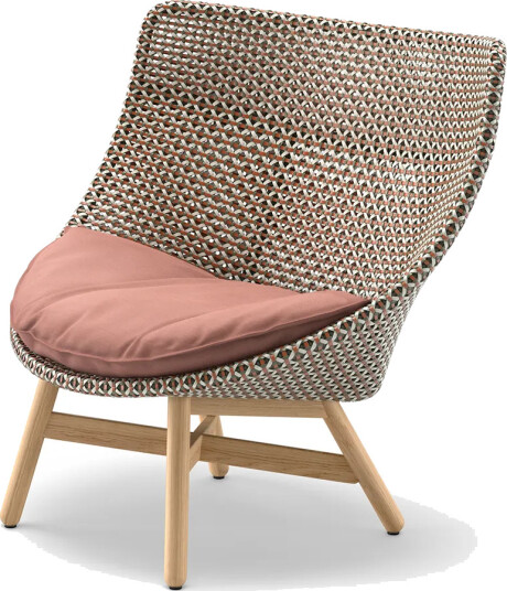 Dedon Mbrace wingchair teak AY5 teak 0205 chestnut 0151