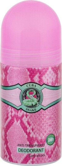 Cuba Jungle Snake Parfyme-Deodorant Roll-On 50 Ml (Dame)