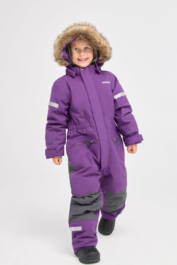 Didriksons Migisi Vinterdress Royal Purple 80 Didriksons Migisi Vinterdress Royal Purple 80