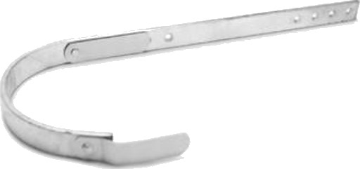11" rennejern langt for hjemmelagde takrenner med 1/1 bakkant Sink 11" rennejern langt for hjemmelagde takrenner med 1/1 bakkant Sink