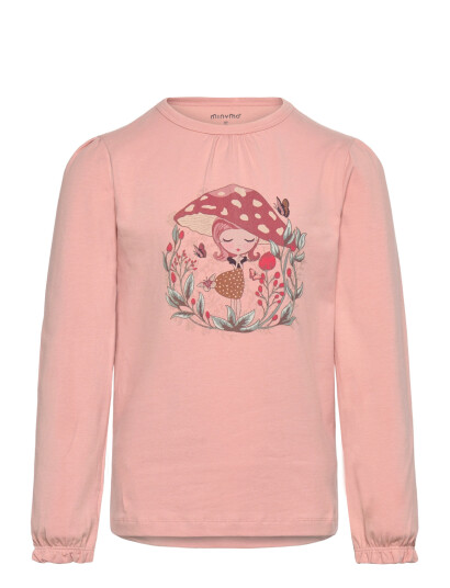 Minymo T Shirt Ls Pink 98