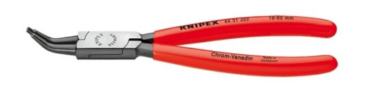 Knipex 44 31 J32, Låseringtang, Stål, Plast, Rød, 225 Mm, 195 G