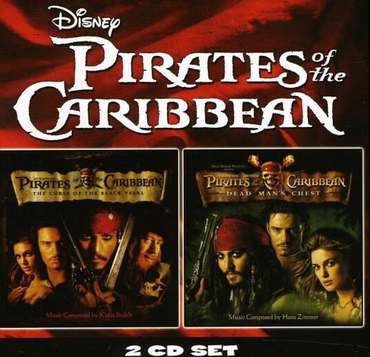 Filmmusikk Pirates Of The Caribbean: Curse Of The Black Pearl / Dead Man's Chest CD Filmmusikk Pirates Of The Caribbean: Curse Of The Black Pearl / Dead Man's Chest CD