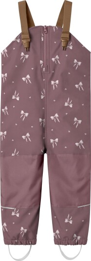 Name It Nmfalfa08 Softshell Bib Pant Aop Fo Pink 122