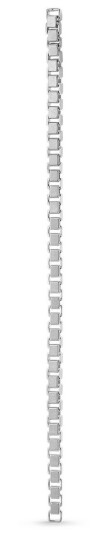 Jane Kønig Night Magic Chain Øredobbe Single Sølv NMCS-AW24-S Dame 925 sterling silver