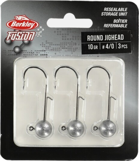 Round Jighead 10g 3.0 3pack