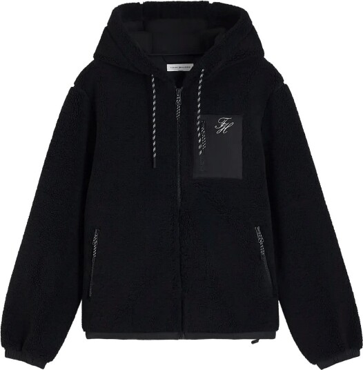 Tommy Hilfiger Teddy Hood Jacket Black M