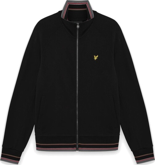 Lyle & Scott Tipped Track Jacket Black XXL