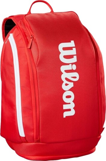 Wilson Super Tour Wilson Red Backpack Red Wilson Super Tour Wilson Red Backpack Red