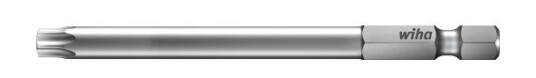 5 stk Wiha bits 90 mm, TORX® Tamper (med boring), T10H 5 stk Wiha bits 90 mm, TORX® Tamper (med boring), T10H