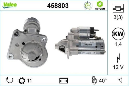 VALEO 458803 Starter