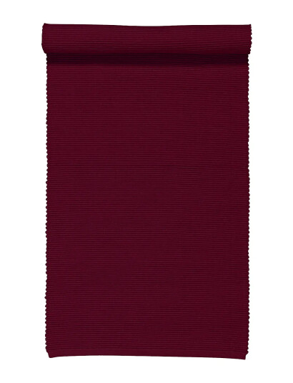 LINUM Uni Runner   Burgundy   45X150CM