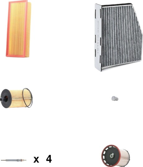 Servicepakke RIDEX 4682P4129
