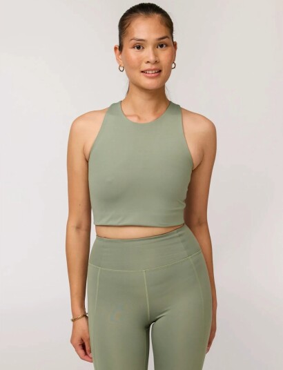 Girlfriend Collective Dylan Bra Khaki green XXXL