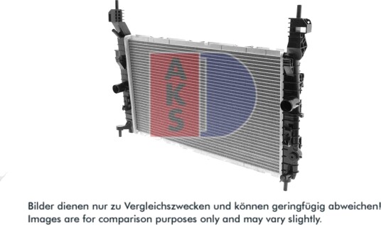 AKS DASIS 150025N Radiator motorkjøling