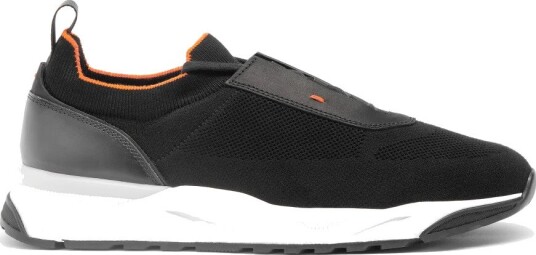 Santoni Herre Sko Svart 42 EU,