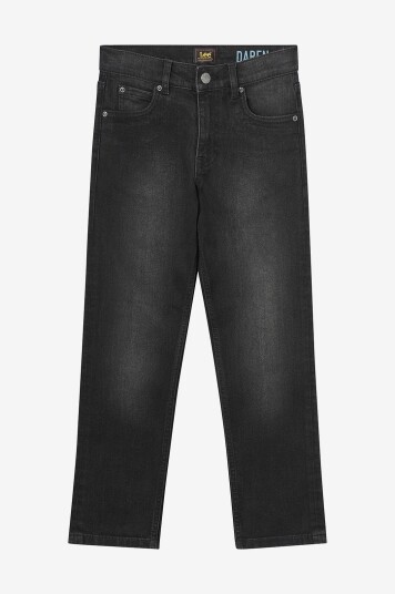 Lee - Jeans Straight Stretch Fit - Svart