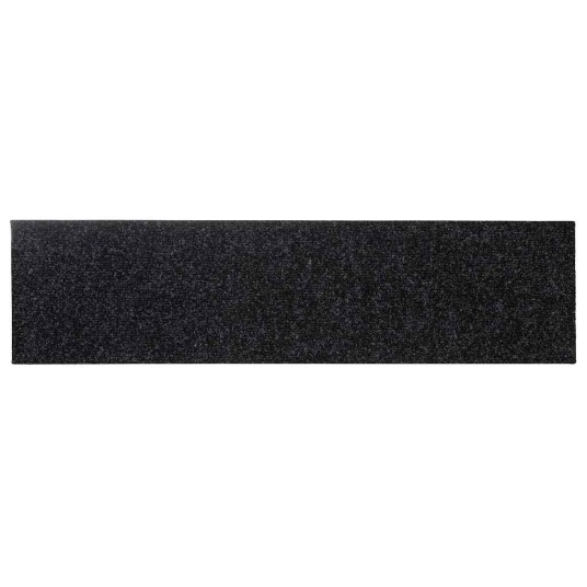Trappematter selvklebende 30 stk svart 76x20 cm rektangulær 8721288458421