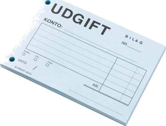 Esselte Utgiftsskjema 100 Ark A6 105 X 148 Mm