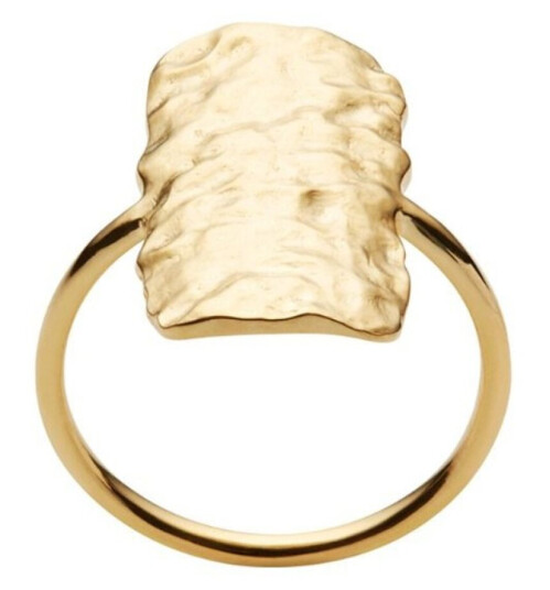 Maanesten Cuesta Ring 18 kt. Gullbelagt sølv 4302a-53 - Dame - 925 sterling silver