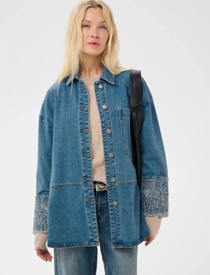 Culture Cumerano Aniceta Shirt Blue L/XL