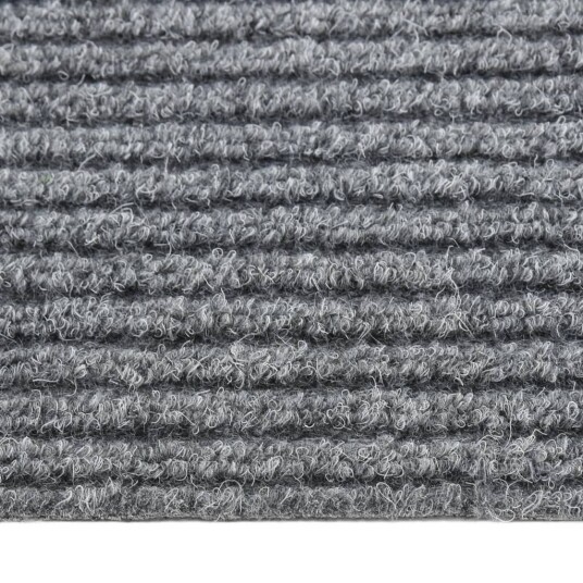 vidaXL Smussfangende teppeløper grå 100x450 cm