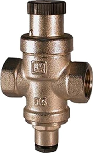 Reduseringsventil Med Manometer 3/4" 1–4 bar