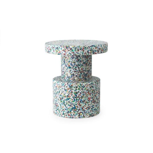 Normann Copenhagen - Bit Stool White Multi Normann Copenhagen - Bit Stool White Multi
