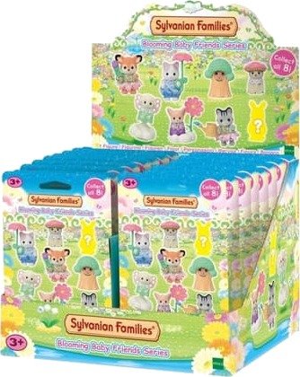 Sylvanian Families 5823 figur i blindpose, Blooming Baby Friends Series