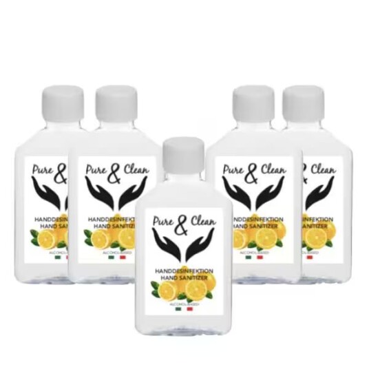 5st Handdesinfektion gel , handsprit 80ml