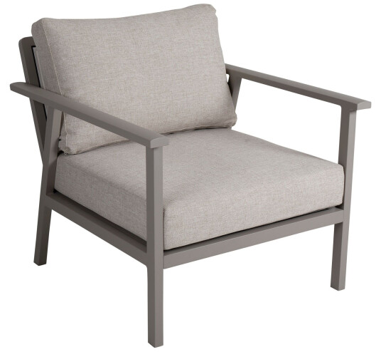 Brafab Samvaro lenestol Khaki med beige pute Beige Brafab Samvaro lenestol Khaki med beige pute Beige