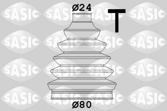 Sasic Mansjett drivaksel SASIC 1904031