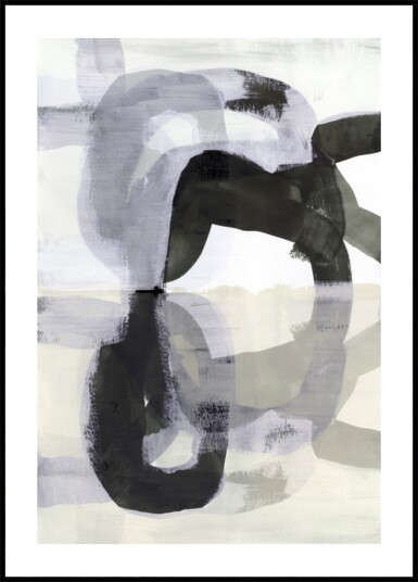 Modern Abstract Reflection Plakat / 70x100