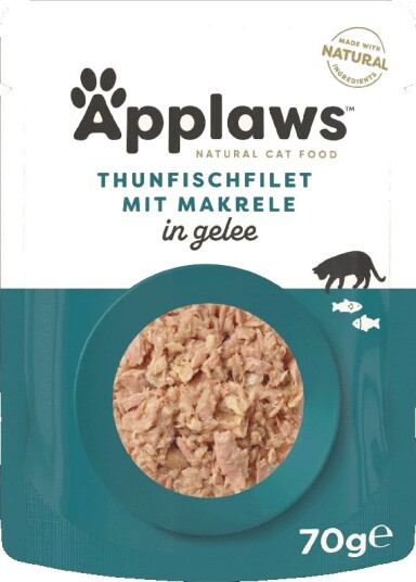 Applaws Våtfôr Pouch I Gelé Tunfisk Med Makrell 16 X 70 G Applaws Våtfôr Pouch I Gelé Tunfisk Med Makrell 16 X 70 G