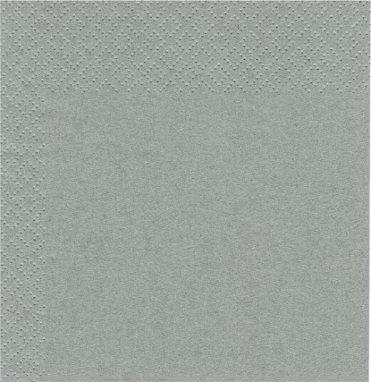 Frokostserviet Abena Gastro 2 Lags 1/4 Fold 33X33cm Grå 24 Stk.