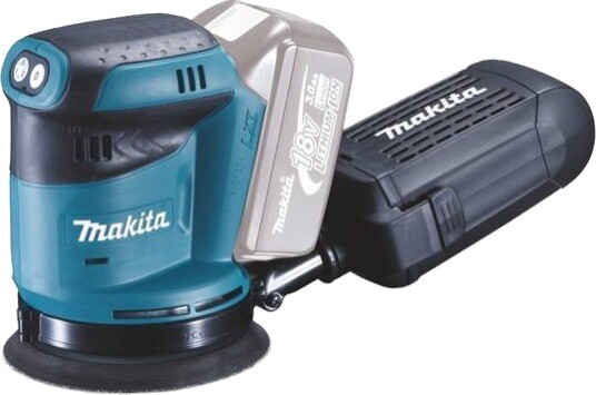 Makita Eksentersliper DBO180Z 125mm 18V Uten batteri Makita Eksentersliper DBO180Z 125mm 18V Uten batteri