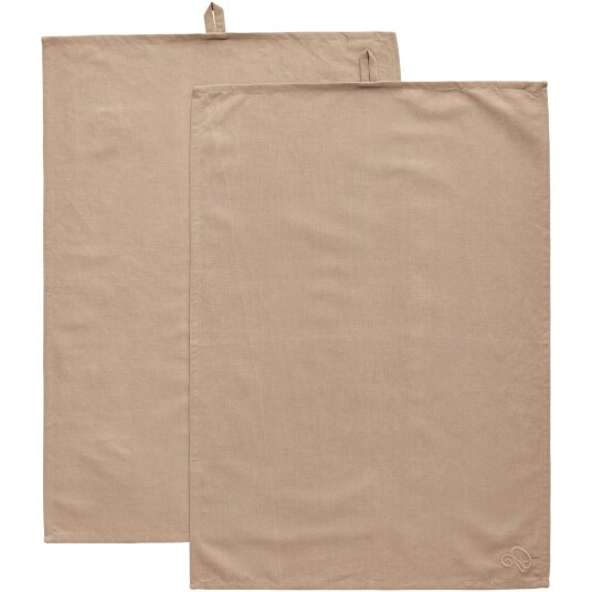 Decotique Sienna Kjøkkenhåndkle 50x70 cm 2 pk Taupe