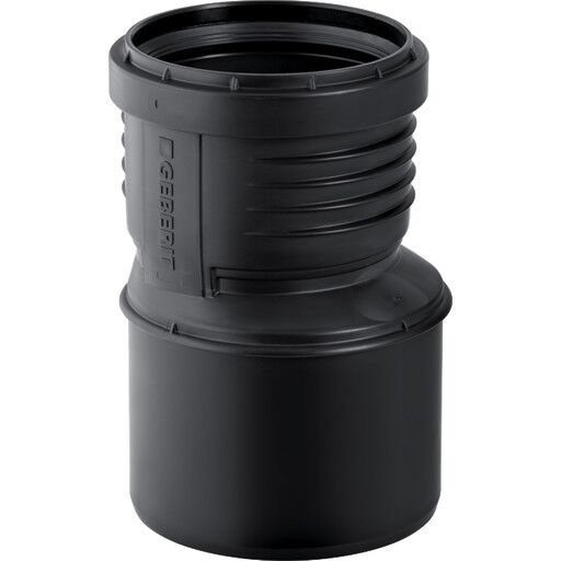 Geberit Reduksjon Eksentrisk 110x40mm i Polypropylen for Lydisolering