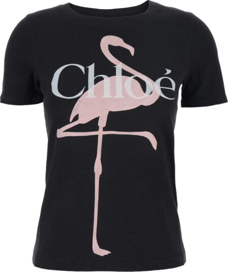 Chloé Dame Topper Svart S,