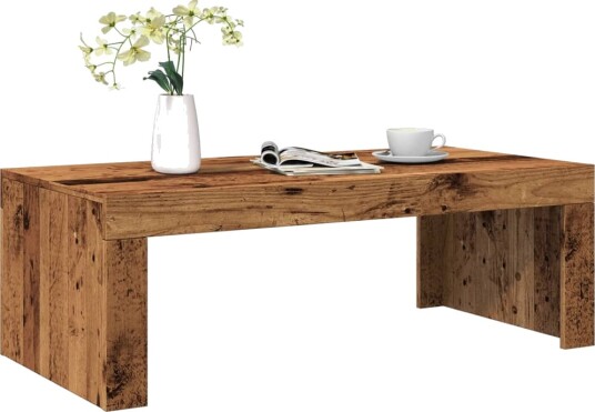 Salongbord gammelt tre 102x50x35 cm konstruert tre 8721158440358