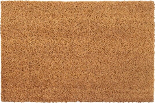 Dørmatte naturlig 40x60 cm tuftet kokosfiber 8721012224834