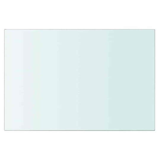 vidaXL Hyllepaneler 2 stk klart glass 20x25 cm vidaXL Hyllepaneler 2 stk klart glass 20x25 cm