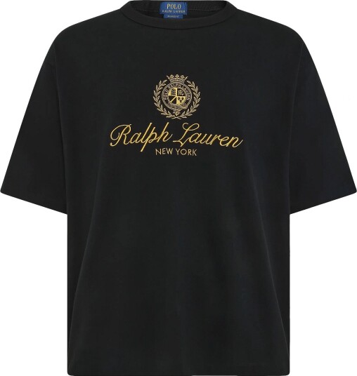 Polo Ralph Lauren Relaxed Fit Crest Embroidered T Shirt POLO BLACK XXL