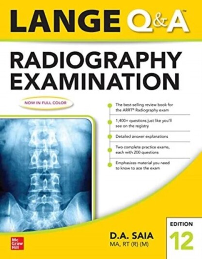 Lange Q & A Radiography Examination 12e Av D.A. Saia